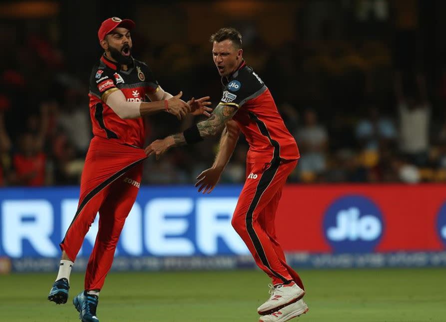 Virat Kohli And Dale Steyn