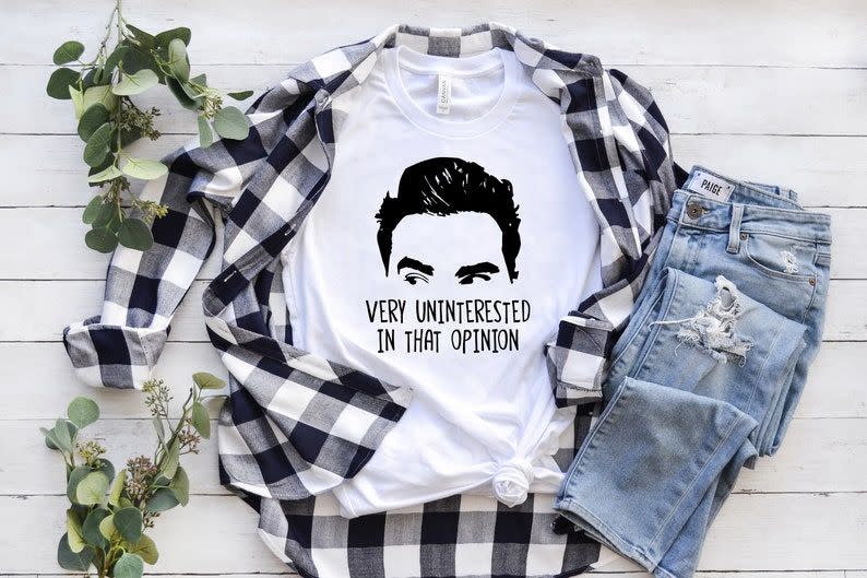 "Very Uninterested in That Opinion" Unisex T-Shirt