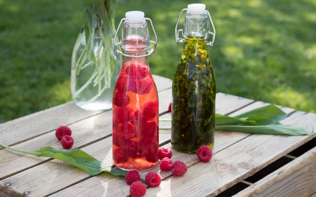 Vinegar infused with fruit and herbs can add sparkle to all manner of dishes, says Sue Quinn - Westend61