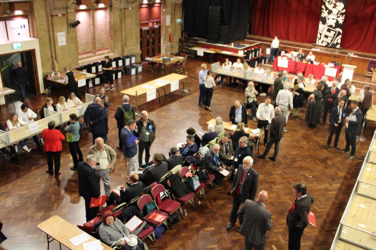 Our reporters will be at election counts this Thursday night (file image) <i>(Image: Paul Geater)</i>