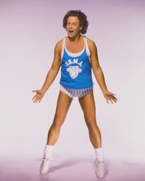 1992: Actor Richard Simmons poses for a portrait in 1992 in Los Angeles.