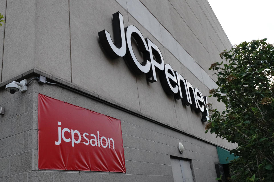 A view of a JC Penney during the coronavirus pandemic on May 12, 2020 in Queens borough of New York City. COVID-19 has spread to most countries around the world, claiming over 270,000 lives with over 3.9 million infections reported. (CNBC)JC Penney in talks for $450 million loan as it eyes Friday bankruptcy filing. (Photo by John Nacion/NurPhoto via Getty Images)