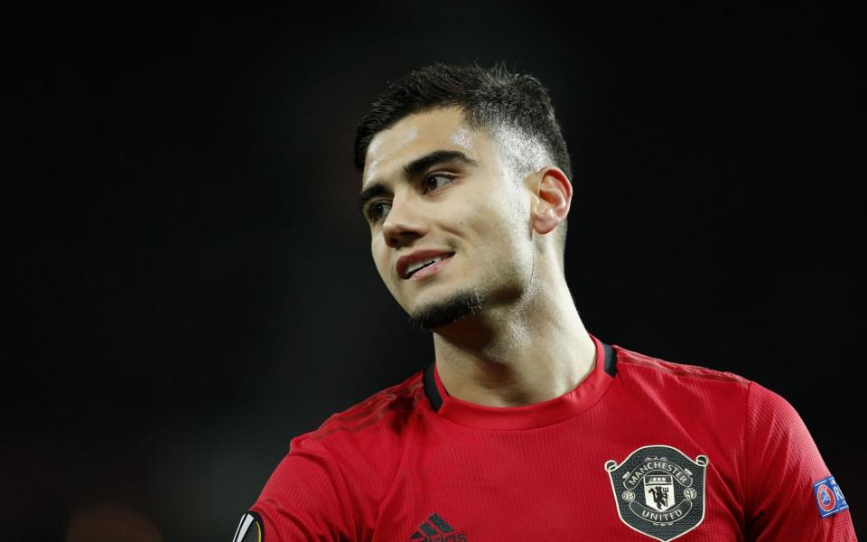 Andreas Pereira of Manchester United during the UEFA Europa League group L match between Manchester United and AZ Alkmaar - Getty Images