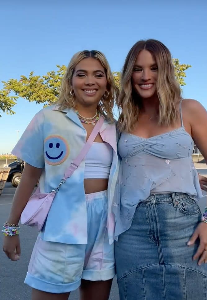 Hayley Kiyoko and Becca Tilley