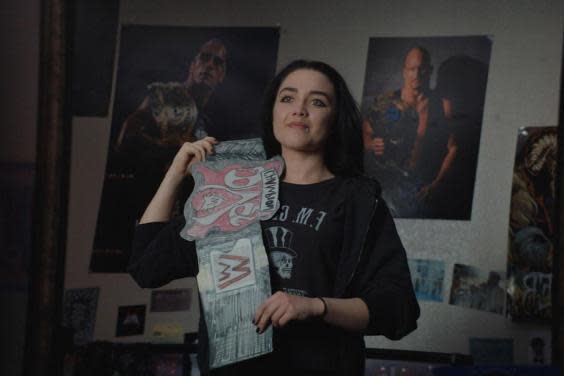 Florence Pugh in ‘Fighting with My Family’ (Lionsgate)