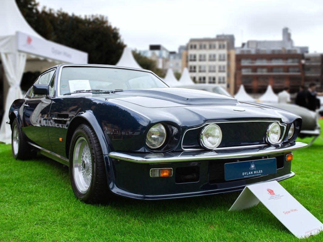 The Aston Martin V8 Vantage