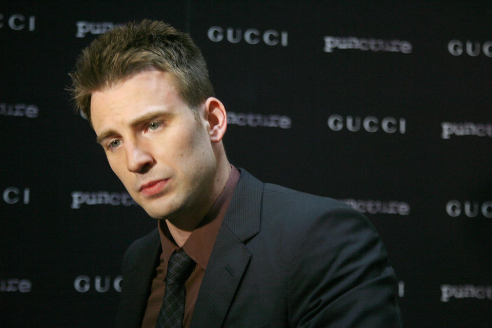 Actor Chris Evans attends the "Puncture" premiere at the Angelika Film Center on September 15, 2011 in New York City.