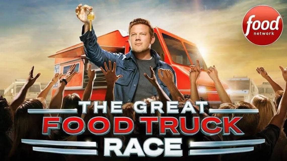 Celebrity chef Tyler Florence is the host of “The Great Food Truck Race.” A new season, starring a trio of Wichitans, starts on Sunday on the Food Network.