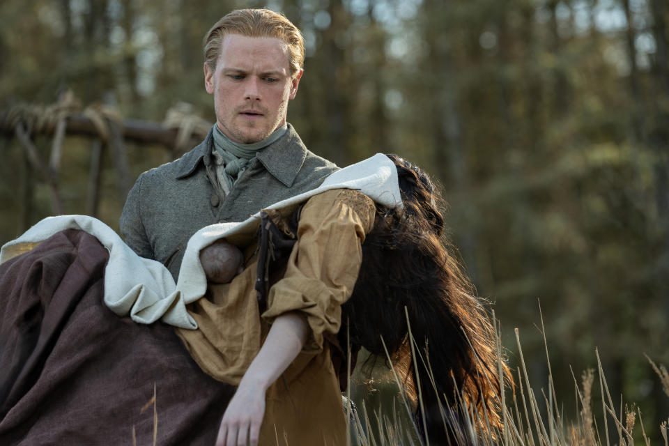 Sam Heughan in Starz’s “Outlander” Book 6 - Credit: Robert Wilson/Starz