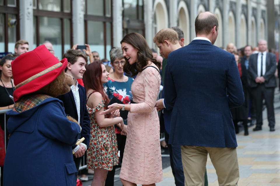 The Duchess of Cambridge made a surprise appearance this morning [Photo: PA]