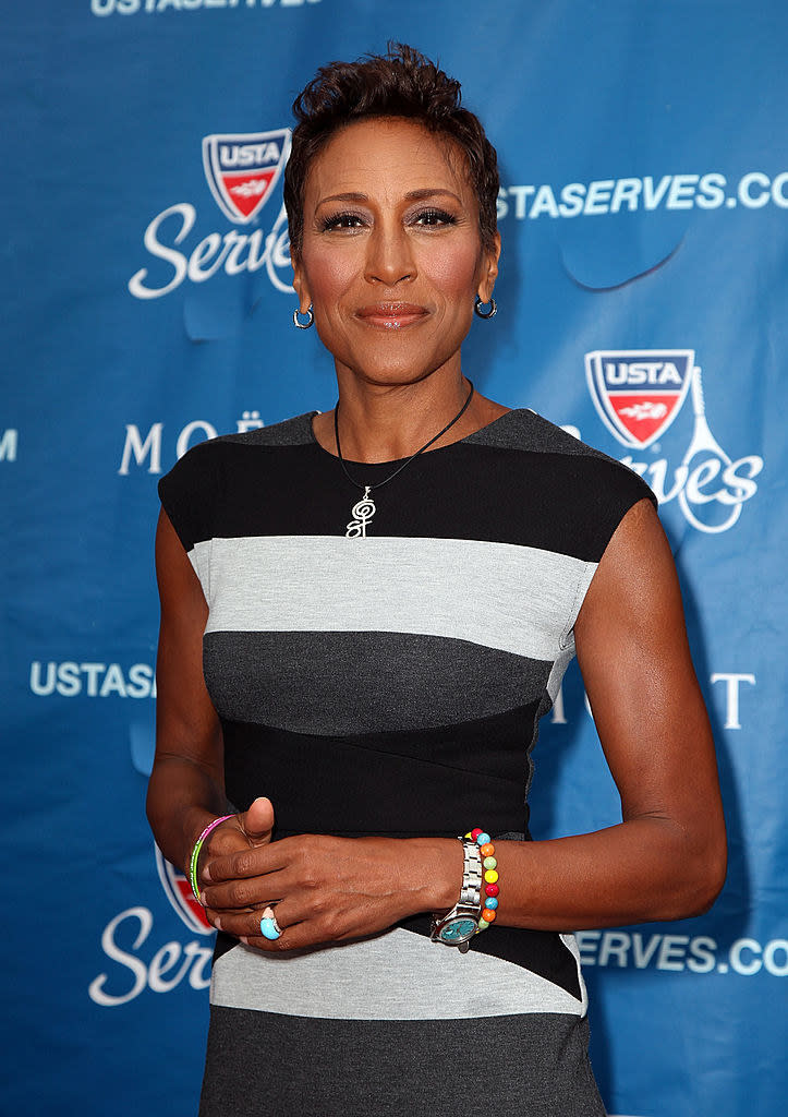 Closeup of Robin Roberts