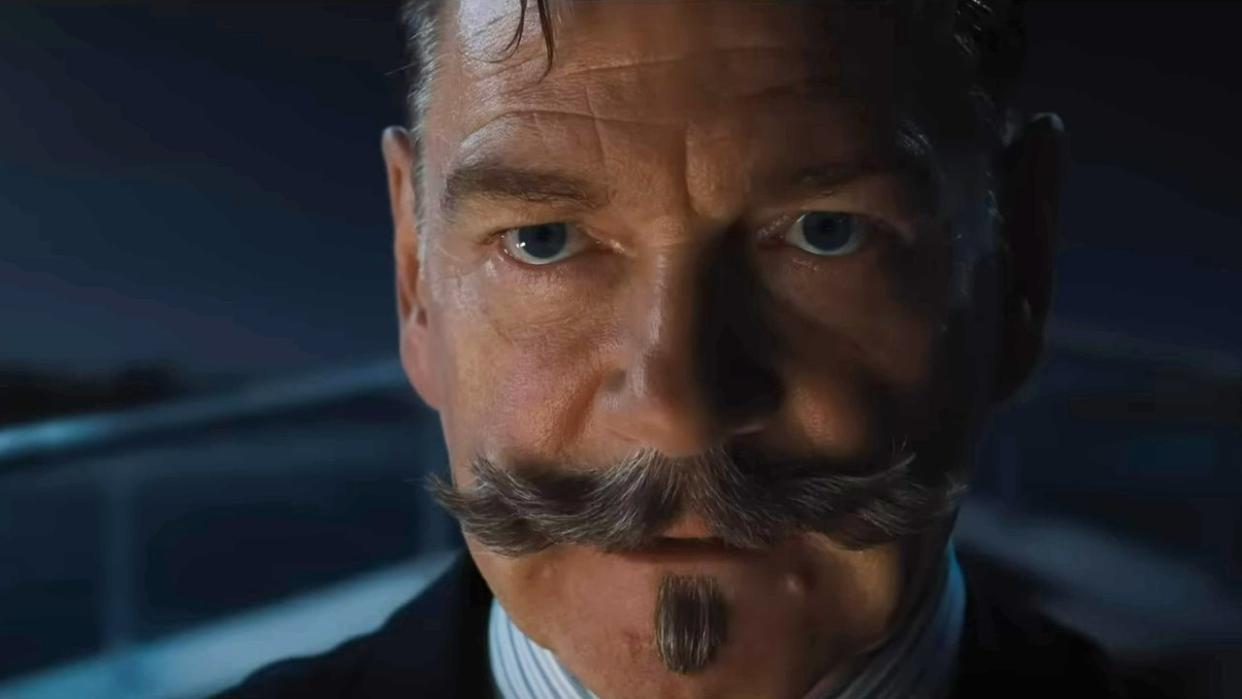  Kenneth Branagh as Hercules Poirot in Death on the Nile  