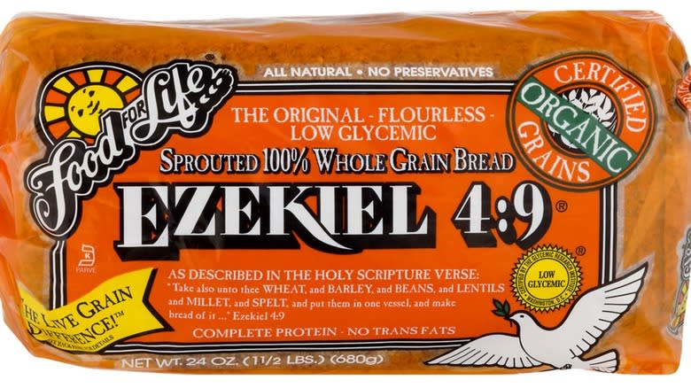 Food for Life Ezekiel 4:9 Sprouted Whole Grain Bread