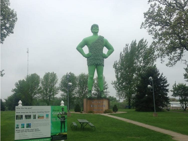 jolly green giant statue minnesota