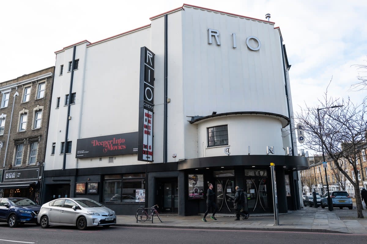 The Rio Cinema is one of the UK’s oldest independent cinemas (Daniel Hambury/Stella Pictures Ltd)