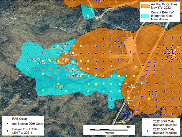 Banyan Gold Corp., Sunday, November 6, 2022, Press release picture