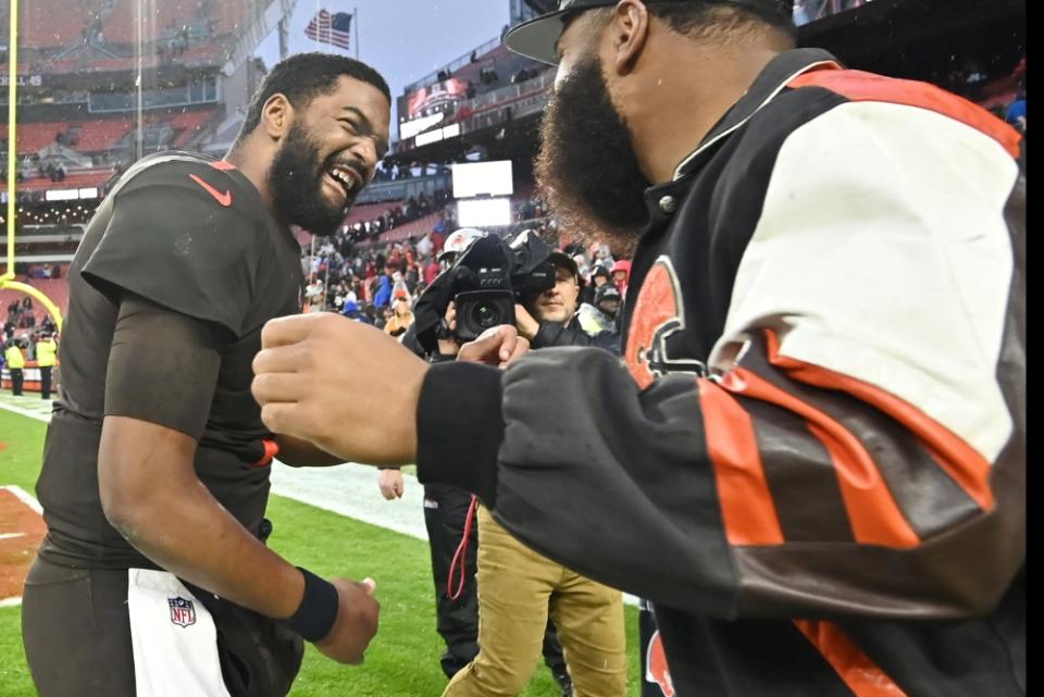 Browns Jacoby Brissett Buccaneers