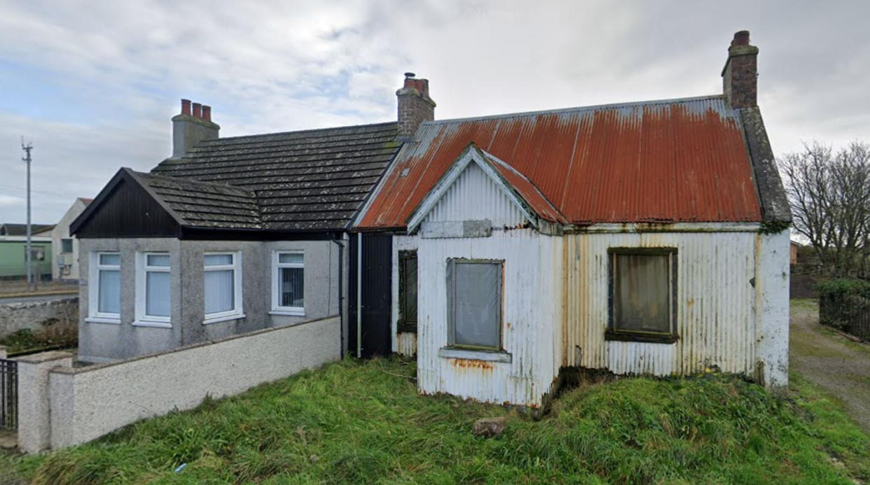 A two-bedroom cottage in Scotland went up for sale for just £15,000. (swns)