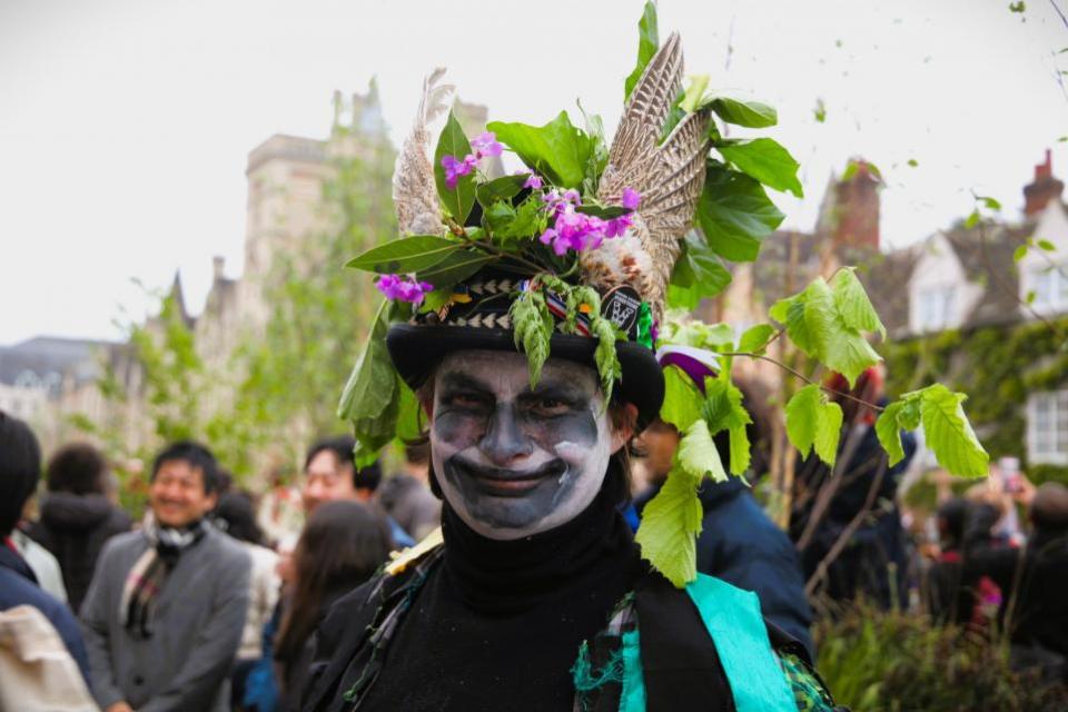 Oxford Mail: Oxford May Morning festivities, May 1, 2024. Picture by Tim Hughes