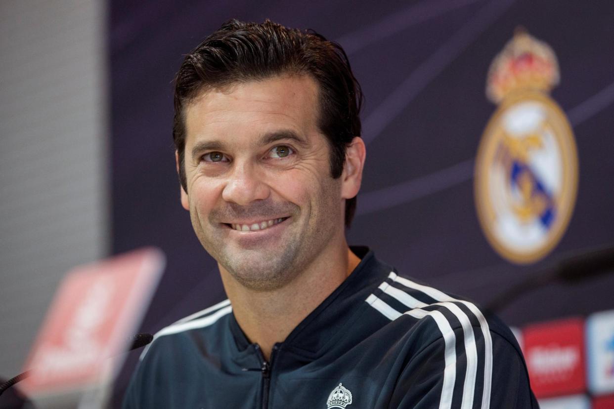 Strong start | Solari has won all of this four games in charge of the first team: EPA/Rodrigo Jimenez