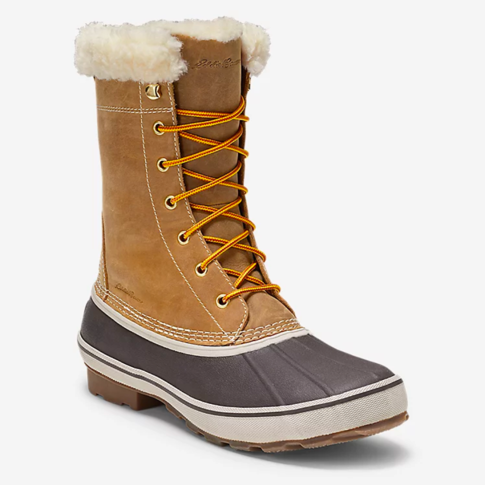 1) Hunt Pac Faux Shearling-Lined Boot