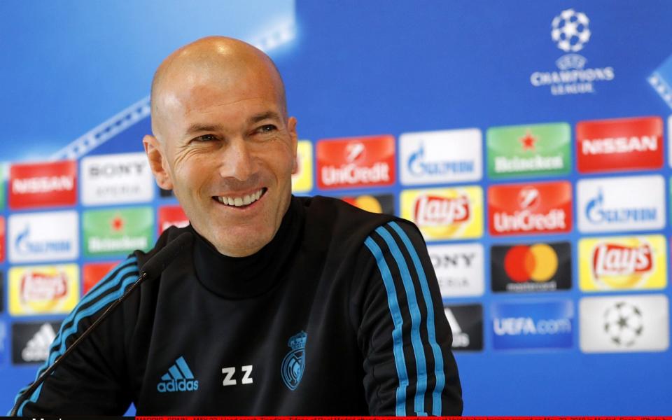 Real deal: Zinedine Zidane is aiming to write a record – but some fans still aren’t convinced