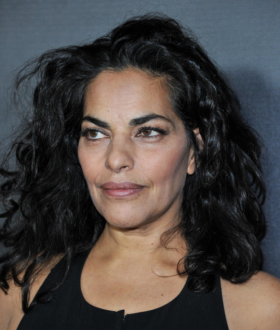 Sarita Choudhury arrives at the Entertainment Weekly Screen Actors Guild Party at the Chateau Marmont on Friday, January. 17, 2014 in Los Angeles. (Photo by Richard Shotwell Invision/AP)