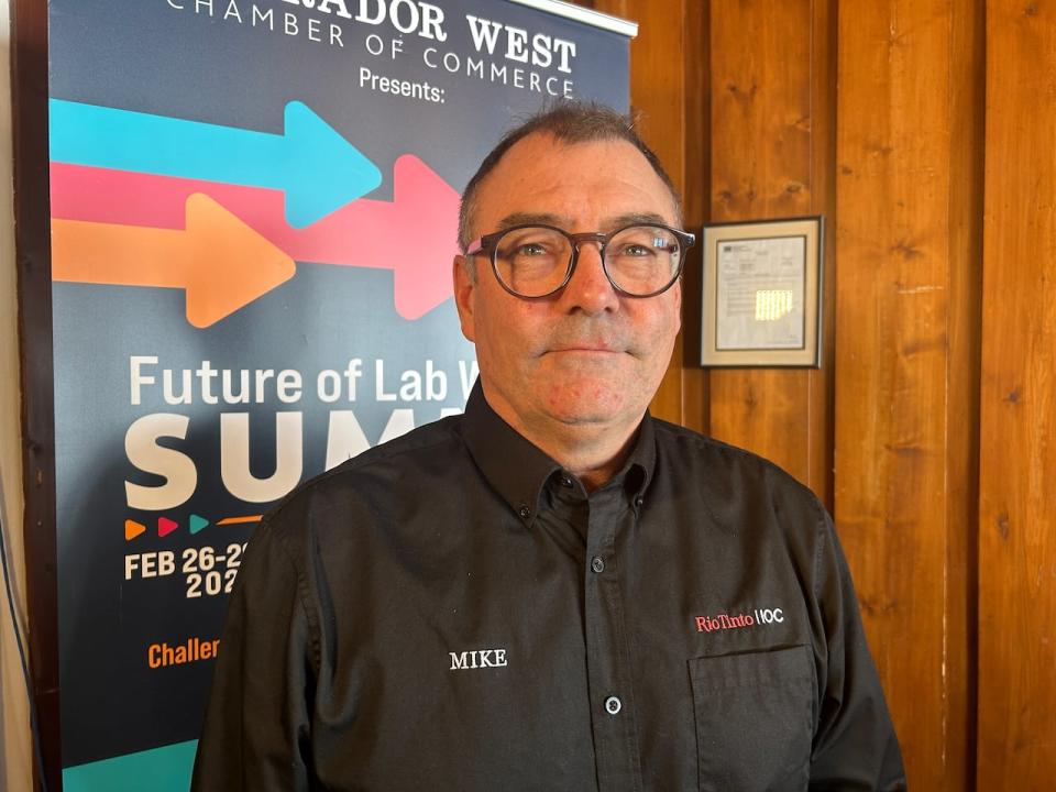 Mike McCann is president and C.E.O. of the Iron Ore Company of Canada, which owns the iron ore mine in Labrador City. The company is focused on decarbonizing and moving toward green steel production, but McCann says more power will be essential for the work. 
