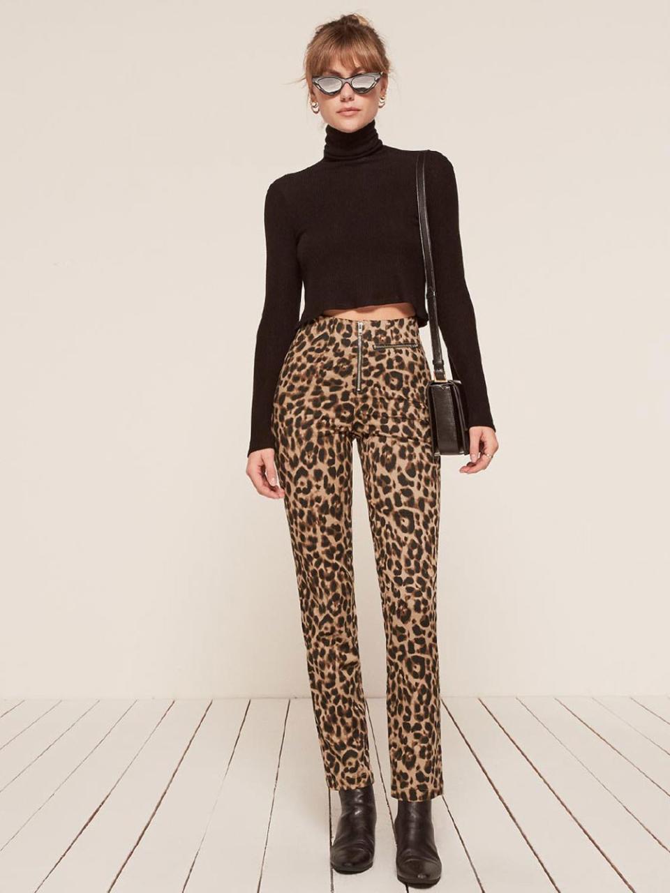Fresh Ways to Wear Leopard Print This Fall: Pants