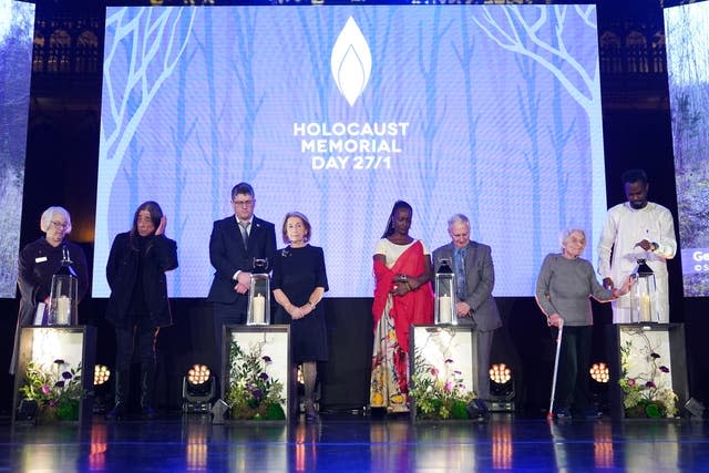 Holocaust Memorial Day ceremony