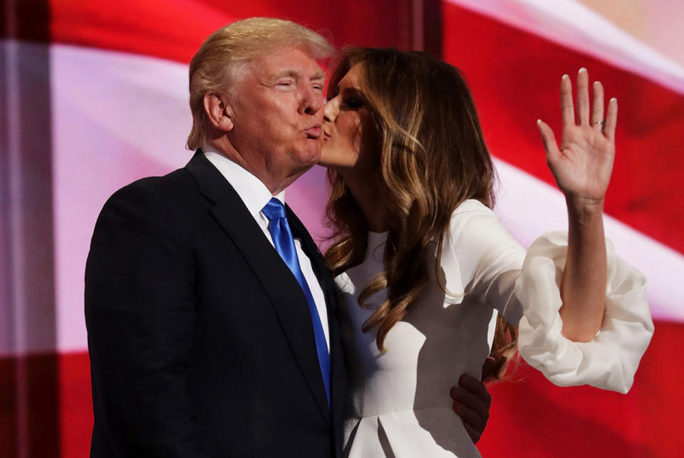 Melania Trump in the convention spotlight