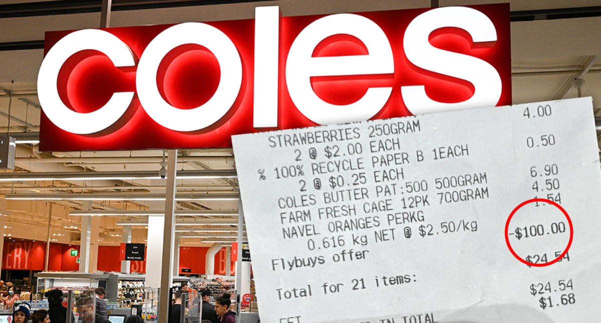 This is why some Coles customers are receiving surprise gift cards and  bonus FlyBuys points