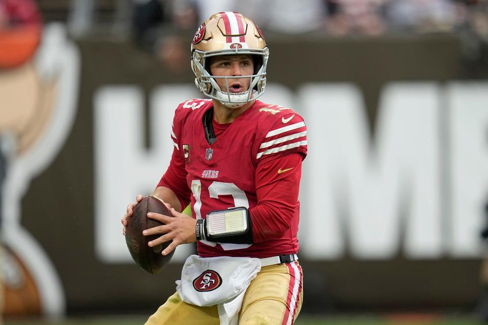 The Monday Night Football game between Brock Purdy's San Francisco 49ers and the Minnesota Vikings can be seen on ABC, ESPN, ESPN2 and ESPN Deportes.