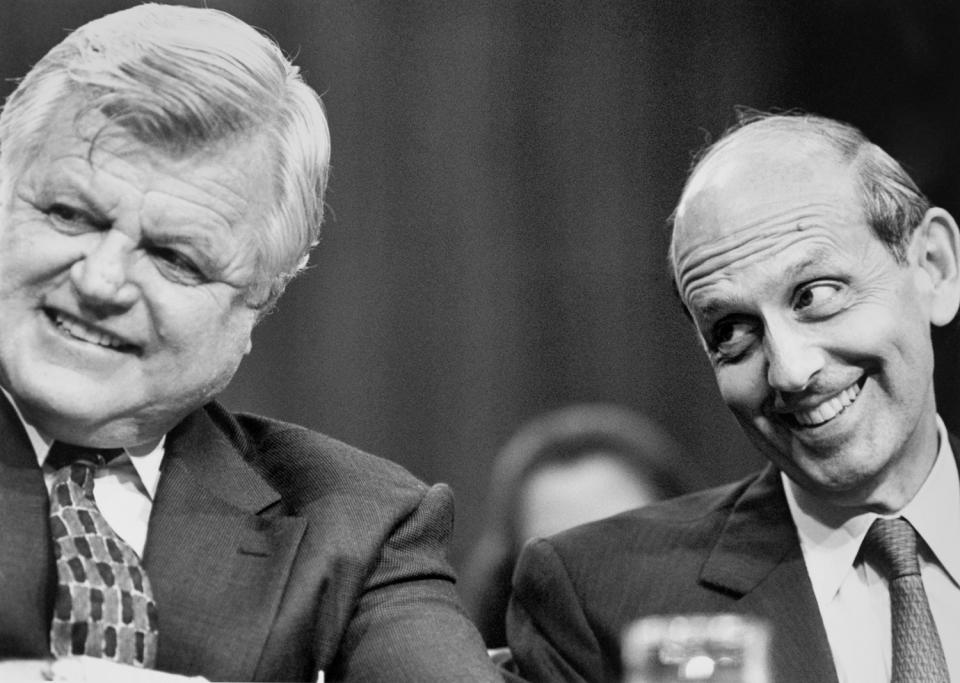 Stephen Breyer with Ted Kennedy