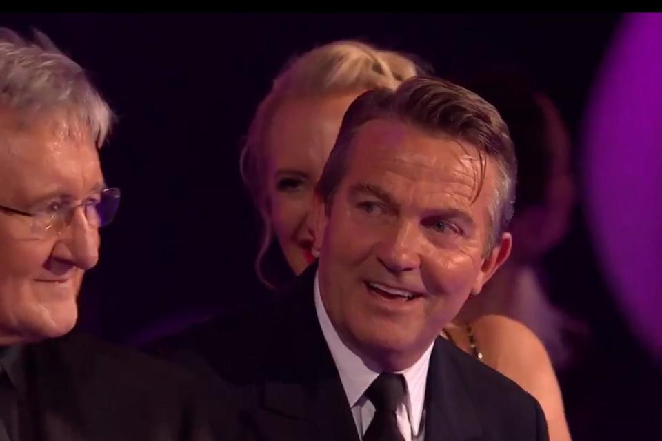 Surprise: Bradley Walsh got himself on stage (ITV)