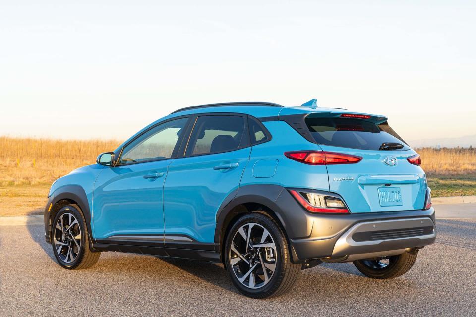 <p>2023 Hyundai Kona has rather limited storage capacity compared with some competitors but will feel very comfortable inside for someone upsizing from a sedan or compact hatchback.</p>