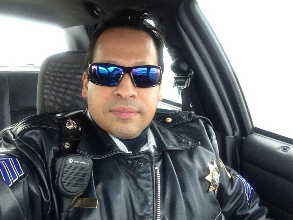 Javier Esqueda is a former Marine reservist and 27-year veteran of the Joliet Police Department.