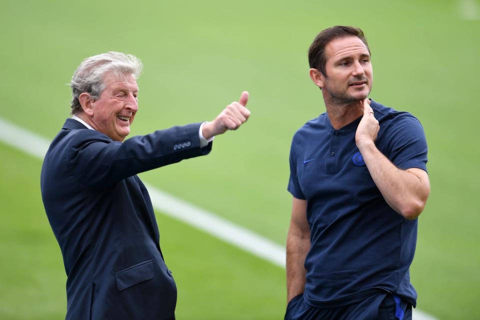 Roy Hodgson is pleased for Frank Lampard (Justin Setterfield/NMC Pool) (PA Archive)