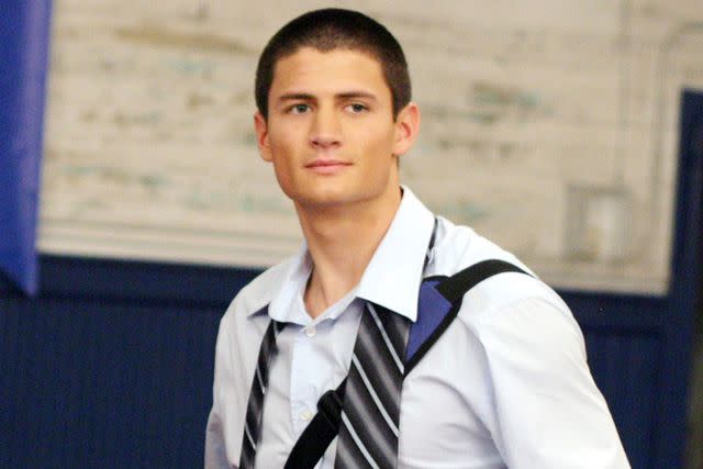 <p>Fred Norris/Warner Bros./Courtesy Everett Collection</p> James Lafferty as Nathan Scott in 'One Tree Hill'