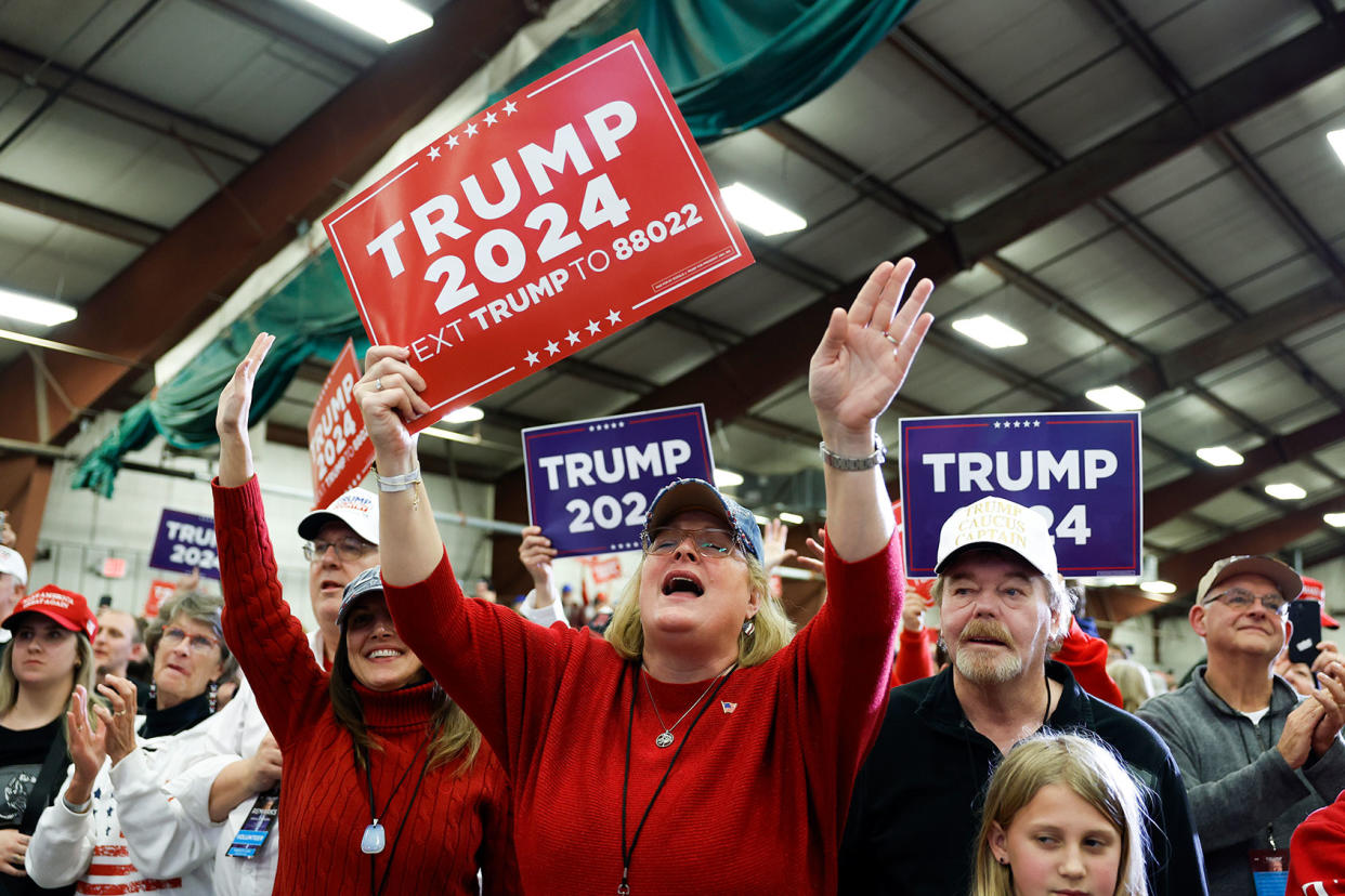Trump Supporters Anna Moneymaker/Getty Images