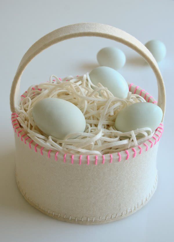 DIY Felt Easter Basket