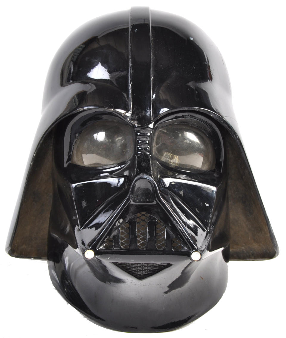 Darth Vader mask (East Bristol Auctions/eastbristol.co.uk)