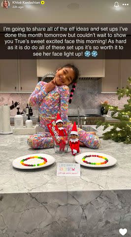 <p>Khloe Kardashian/Instagram</p> True Thompson