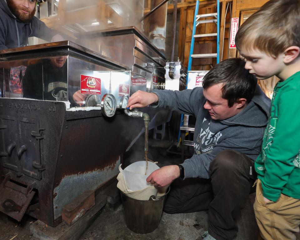 Students from Lincoln Akerman School will show off their maple syrup products at the Sugar Shack event on Saturday, March 9.