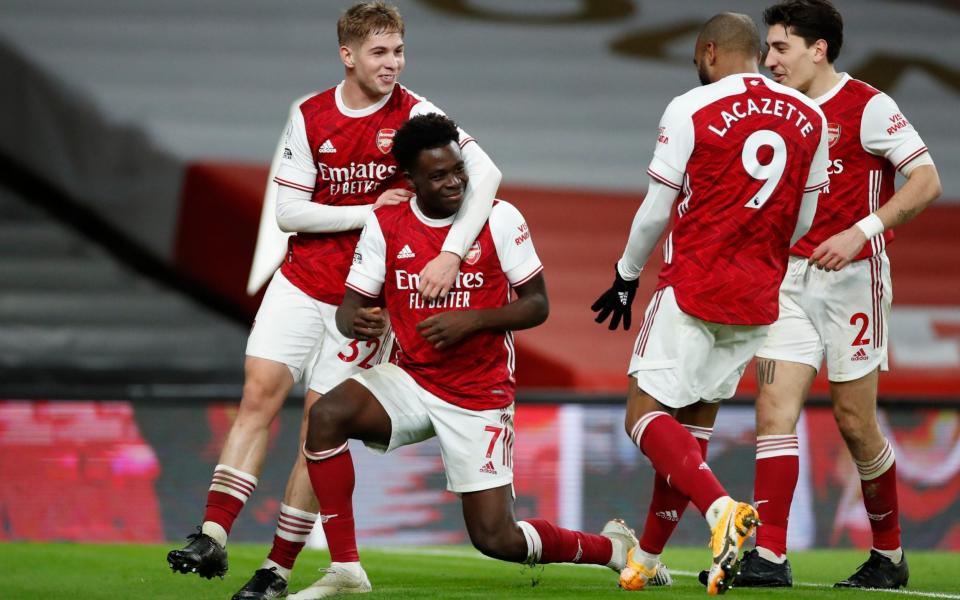 Arsenal's younger players have impressed over the Christmas period - Reuters