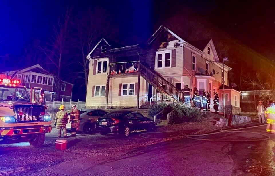 A Friday night fire at 25609 Military Road in Cascade claimed the life of a 2-year-old, according to the Office of the Maryland State Fire Marshal and Washington County government.