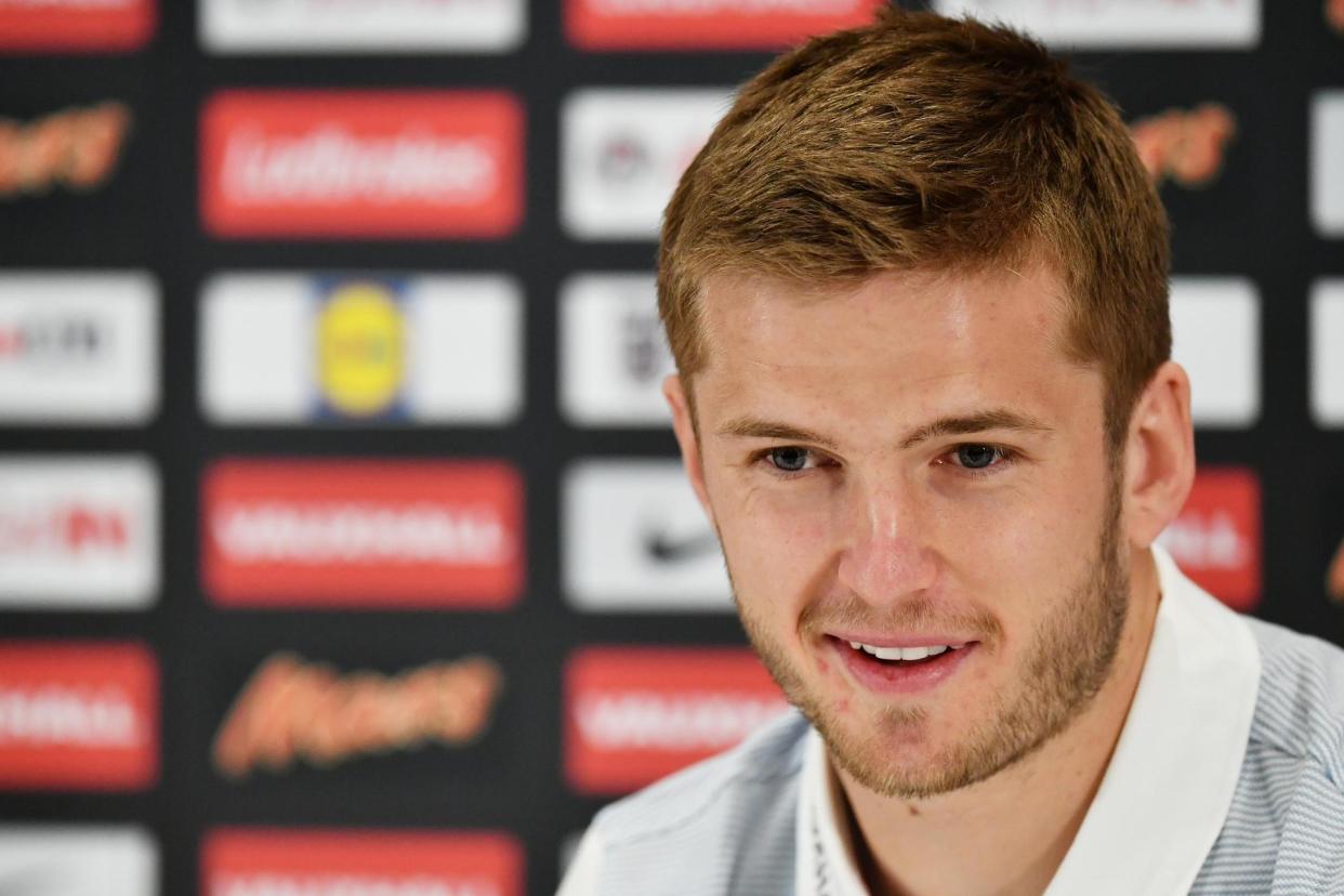 Captain Dier: The Spurs midfielder hopes to one day wear the Three Lions armband: Getty Images