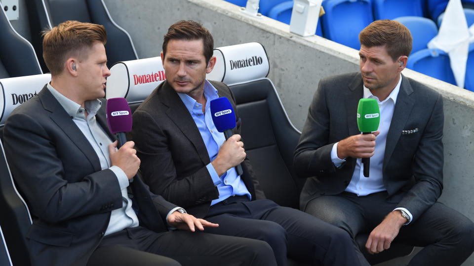 Frank Lampard is a BT Sport pundit this season