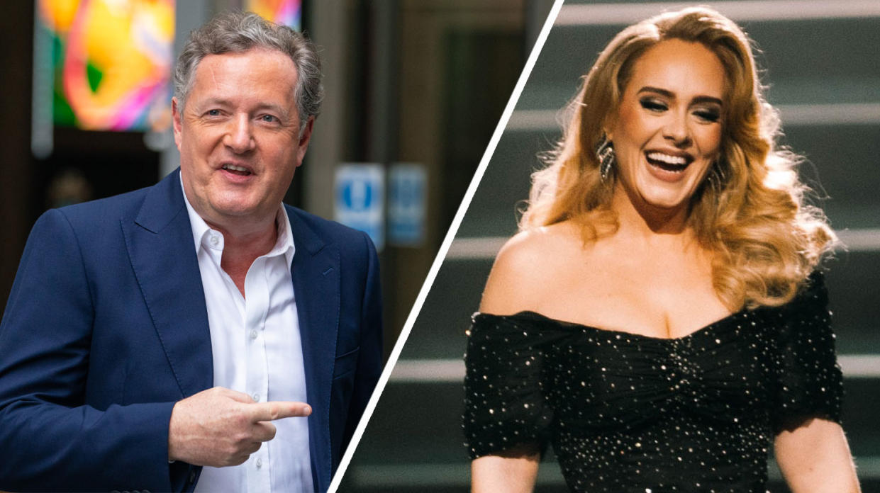 Piers Morgan has accused Adele of losing touch with reality over her cancelled Las Vegas shows (Dominic Lipinski/PA Images via Getty Images/ITV)