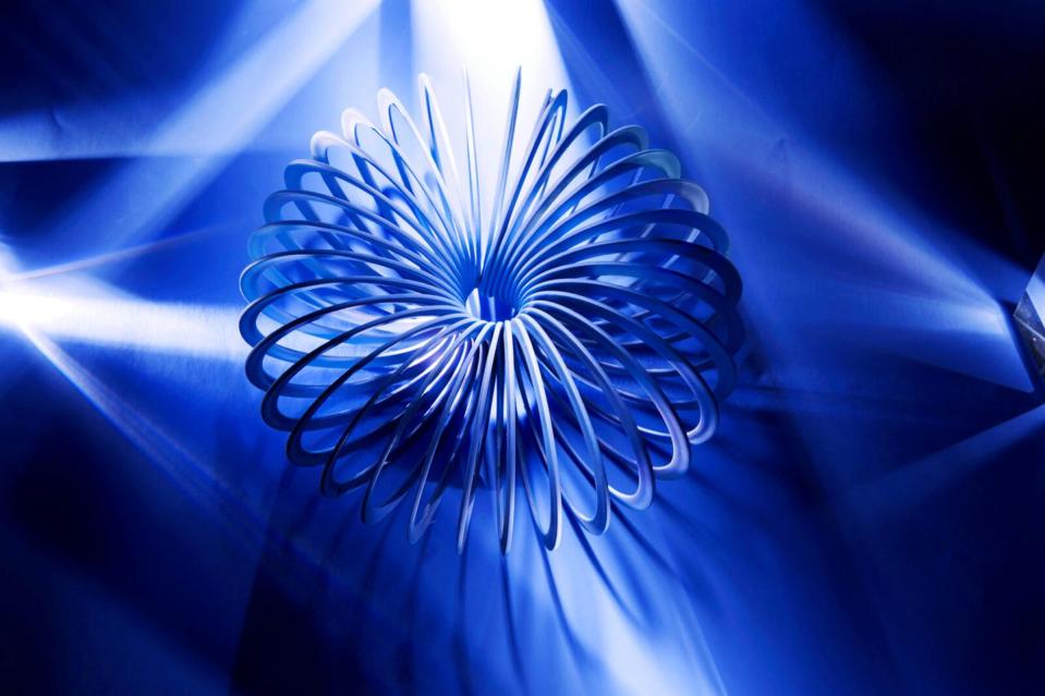 blue slinky